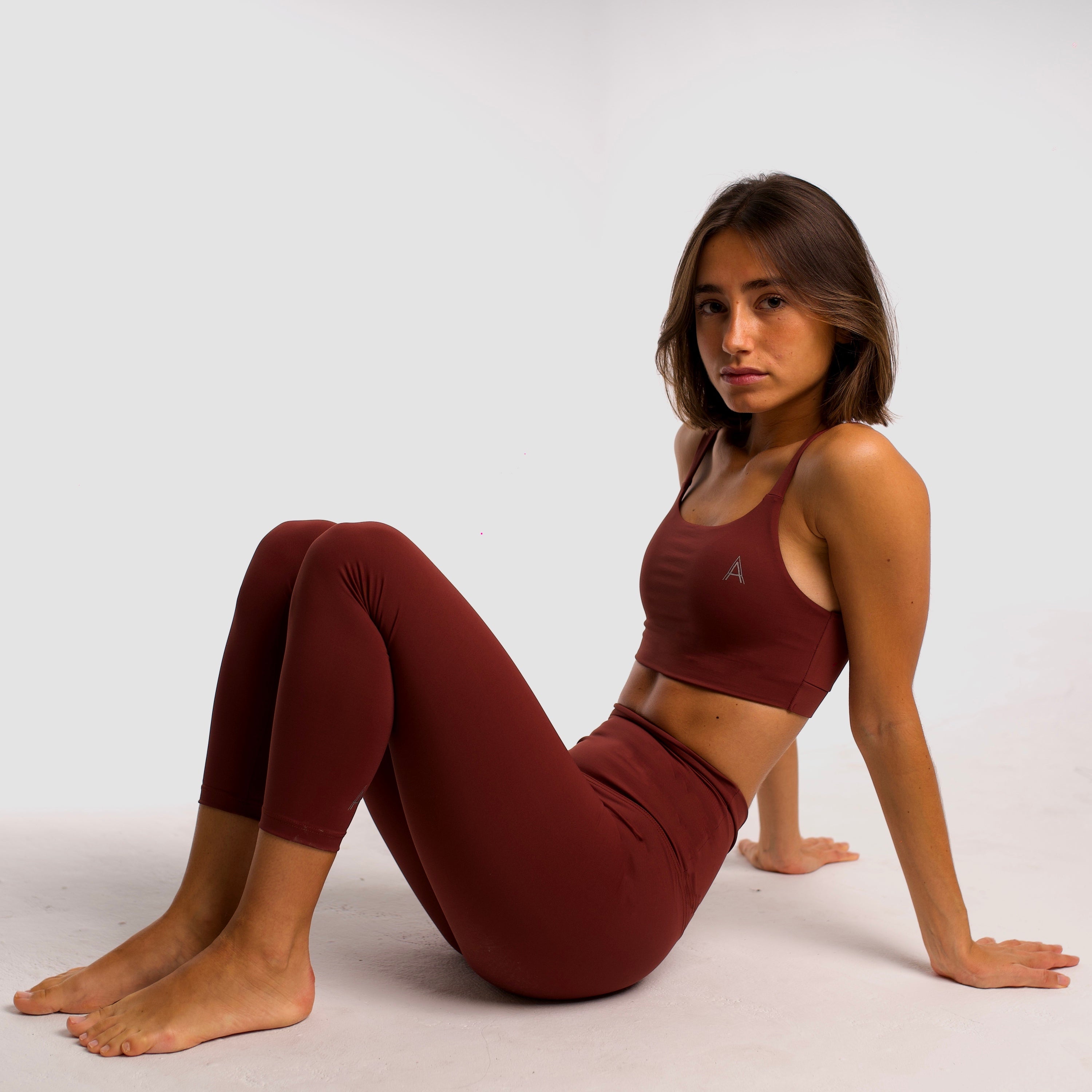 Maroon on sale workout top